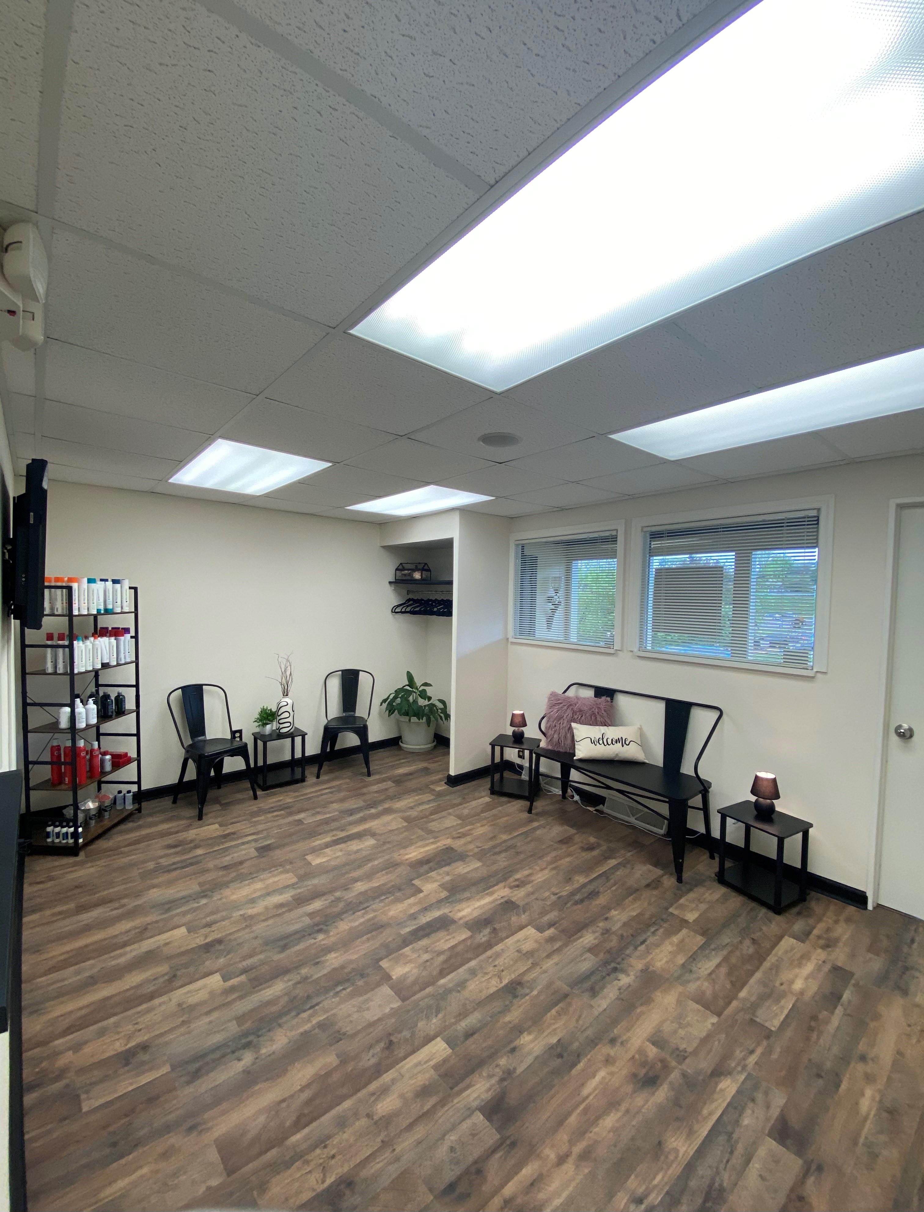 Brunette hair transformation color and styling